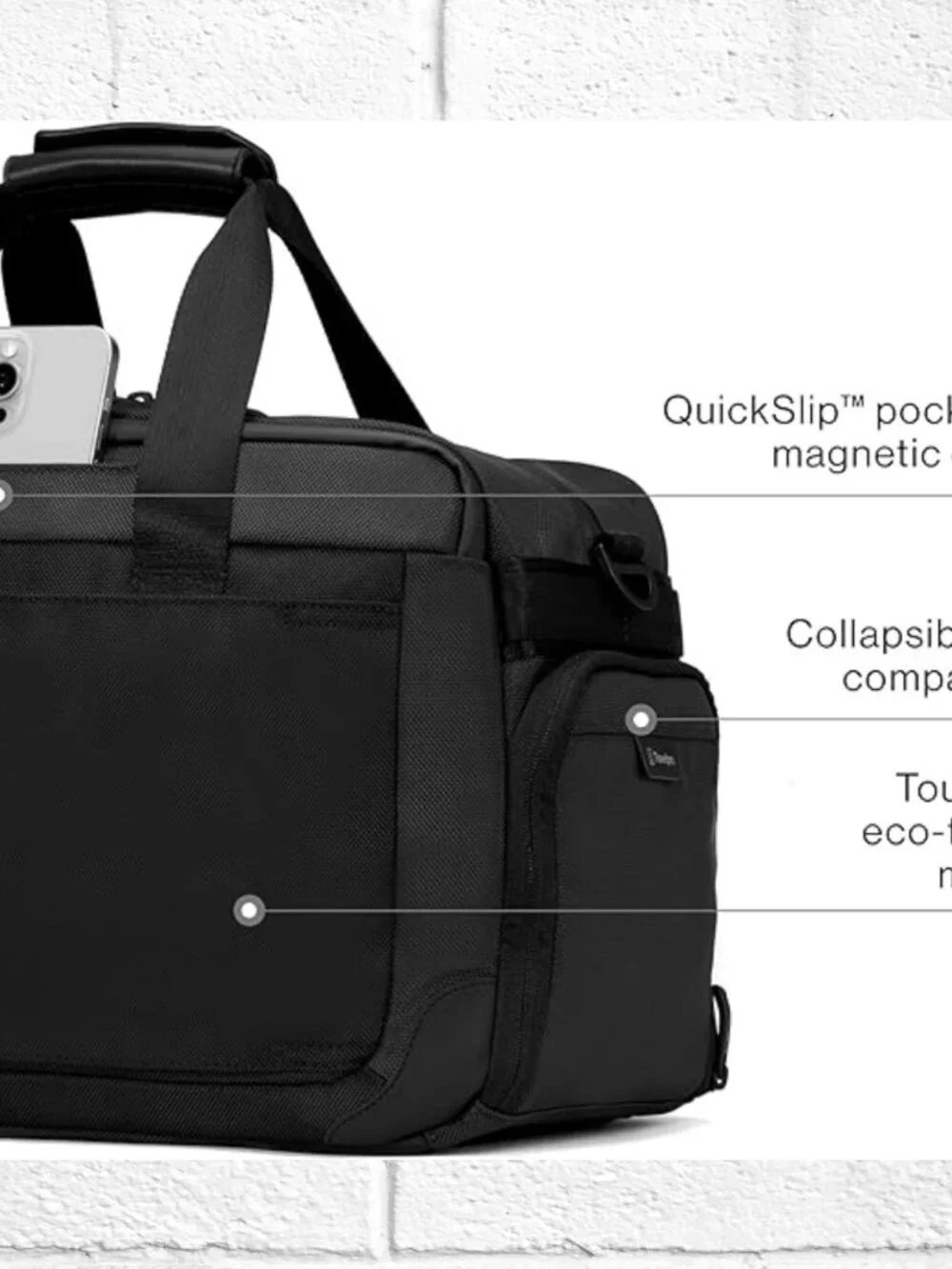 NWT! Travelpro Altitude Day Duffel 26L Laptop Tote w/Luggage & Shoulder Straps